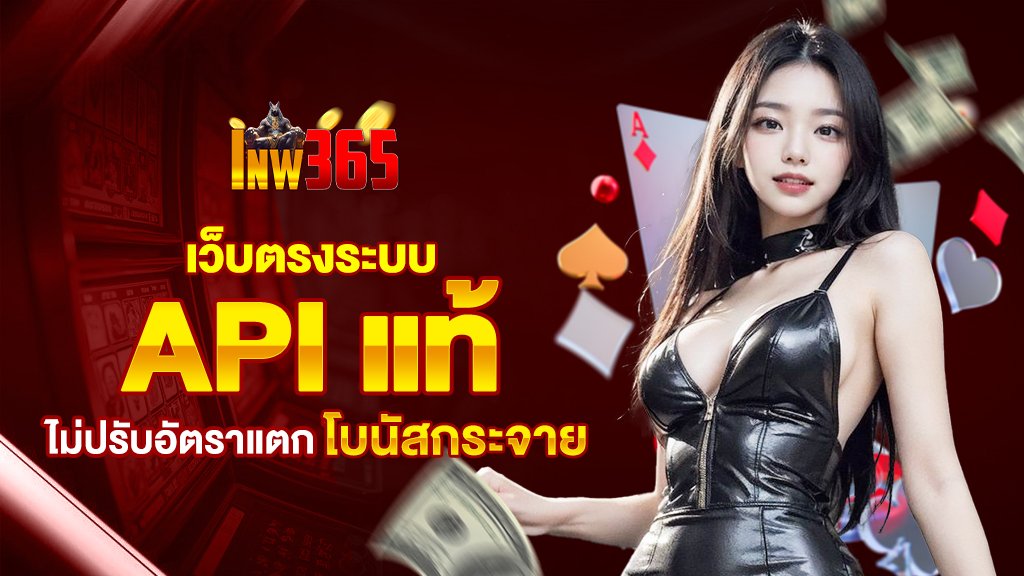 เว็บตรงระบบAPI แท้ ไม่ปรับอัตราแตก โบนัสกระจาย